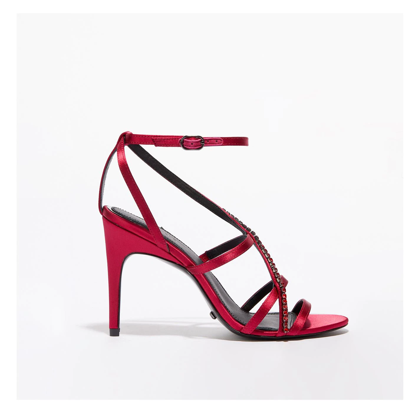 Reiss Dana Jewel Strap Heeled Sandals 3 Reiss Dana Jewel Strap Heeled Sandals