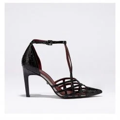 Reiss Mara Strappy Point Toe Heels