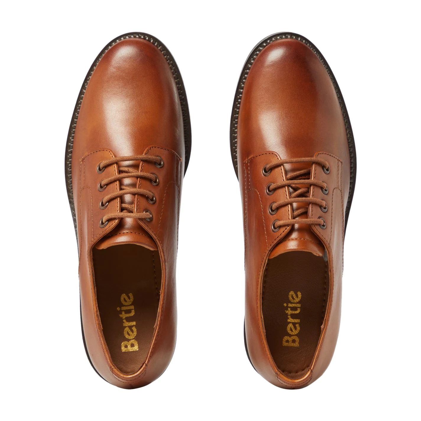 Bertie Fill Leather Derby Shoes 6 Bertie Fill Leather Derby Shoes - Image 4